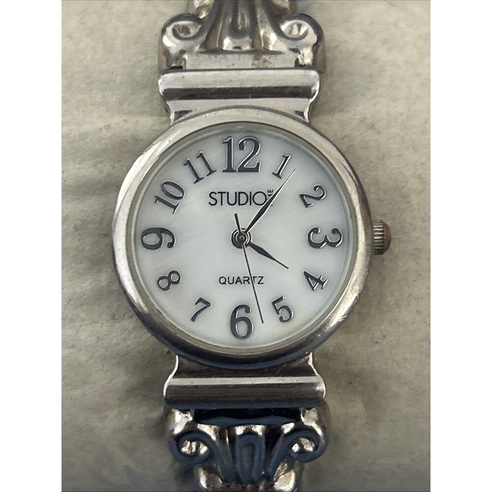 Studio Time Silver Tone Women’s Quartz Watch